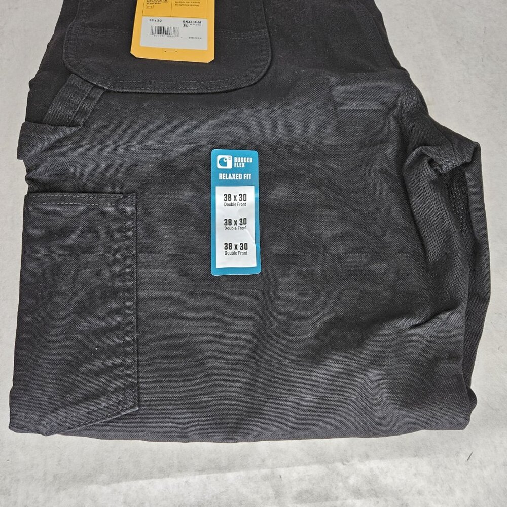 Carhart BN334-M Rugged Flex Relaxed Fit 38x30 Utility Work Pant Pants New - Picture 2 of 7